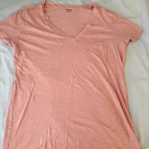 Madewell pink tee