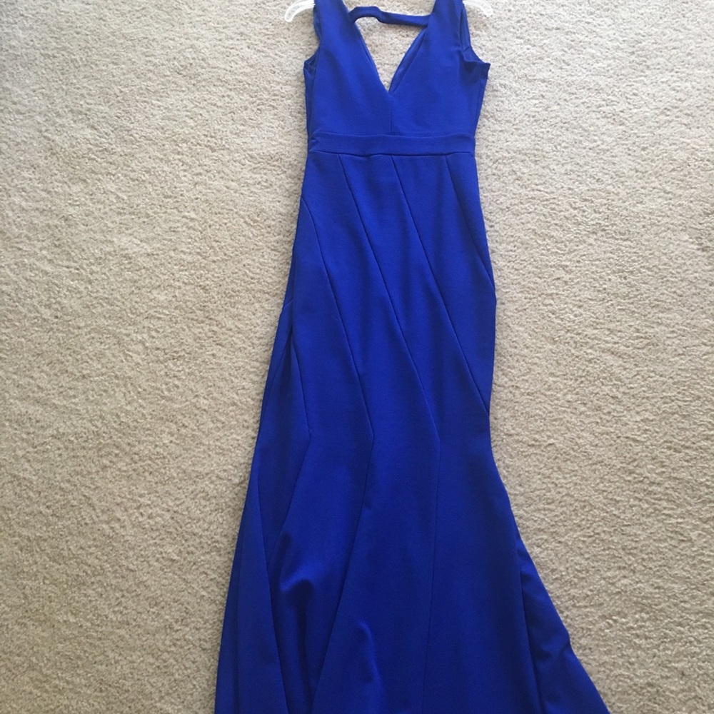 Blue long dress size Medium