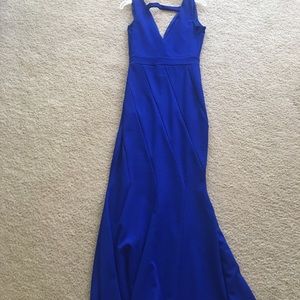Blue long dress size Medium