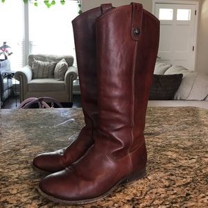 Size 7.5 Frye Melissa Button Riding Boot