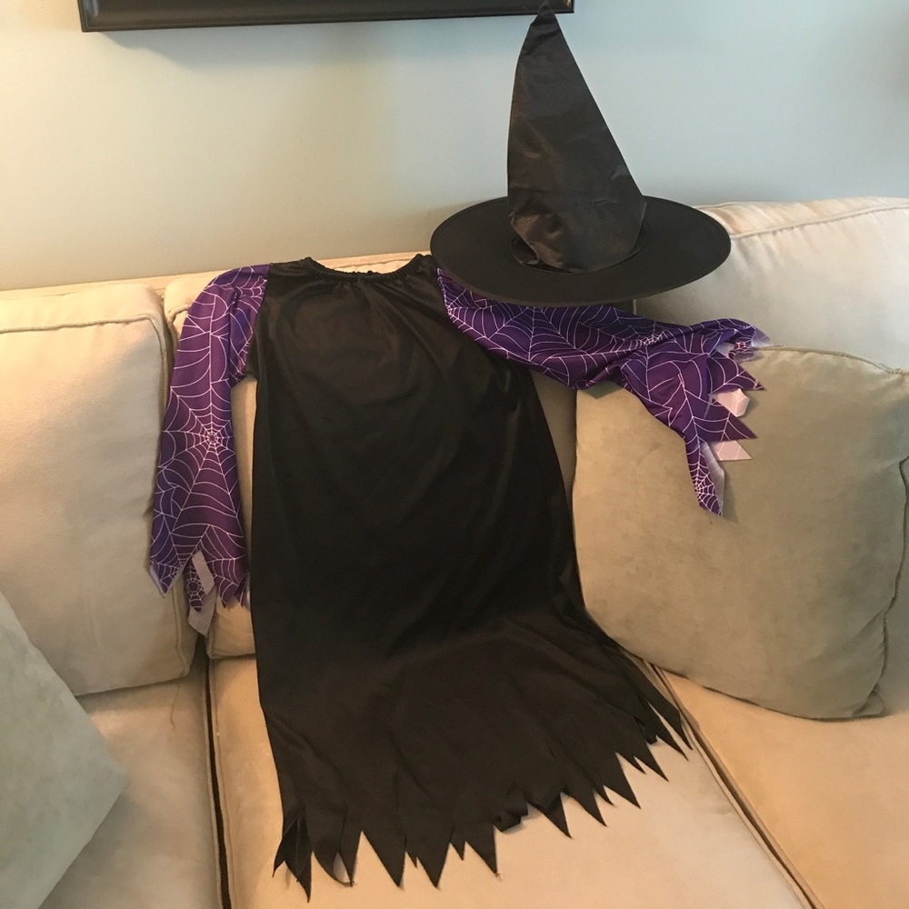 Halloween witches kids costume.Next day delivery