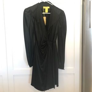 Catherine Malandrino Silk Wrap Dress