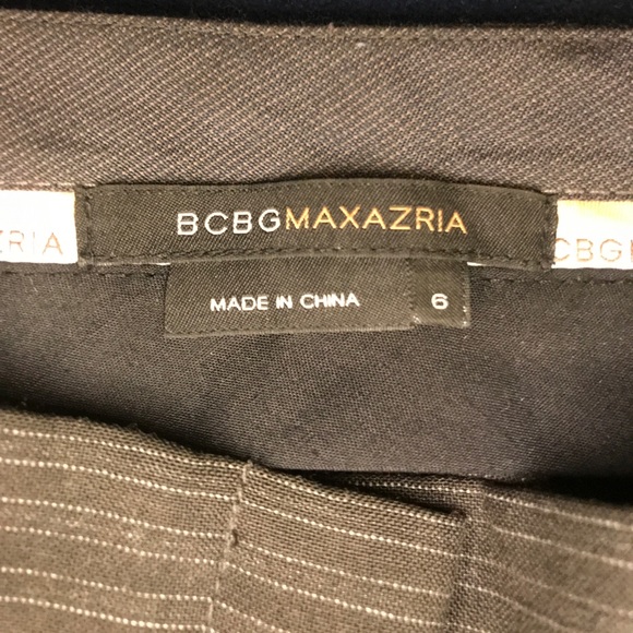 BCBG Maxazria pin stripe suit pants - Picture 2 of 5