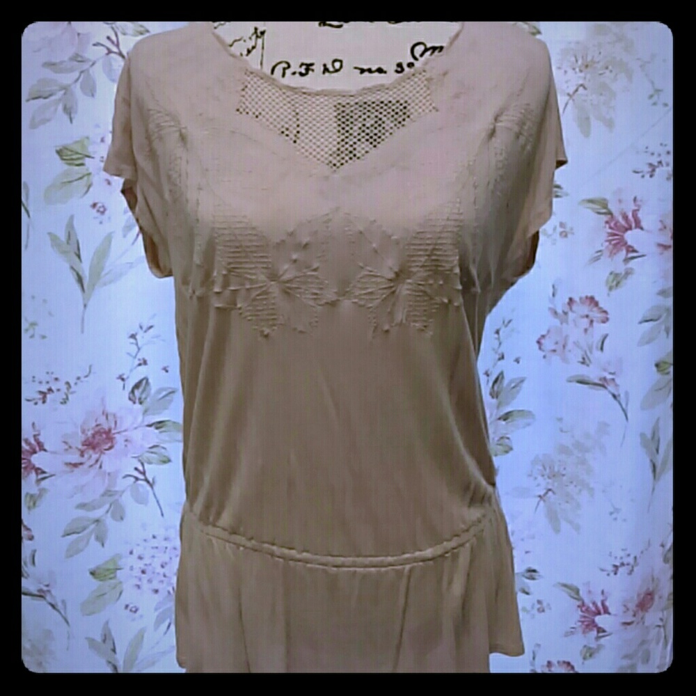 Blush colored Tee