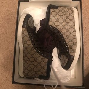 High top Gucci sneakers