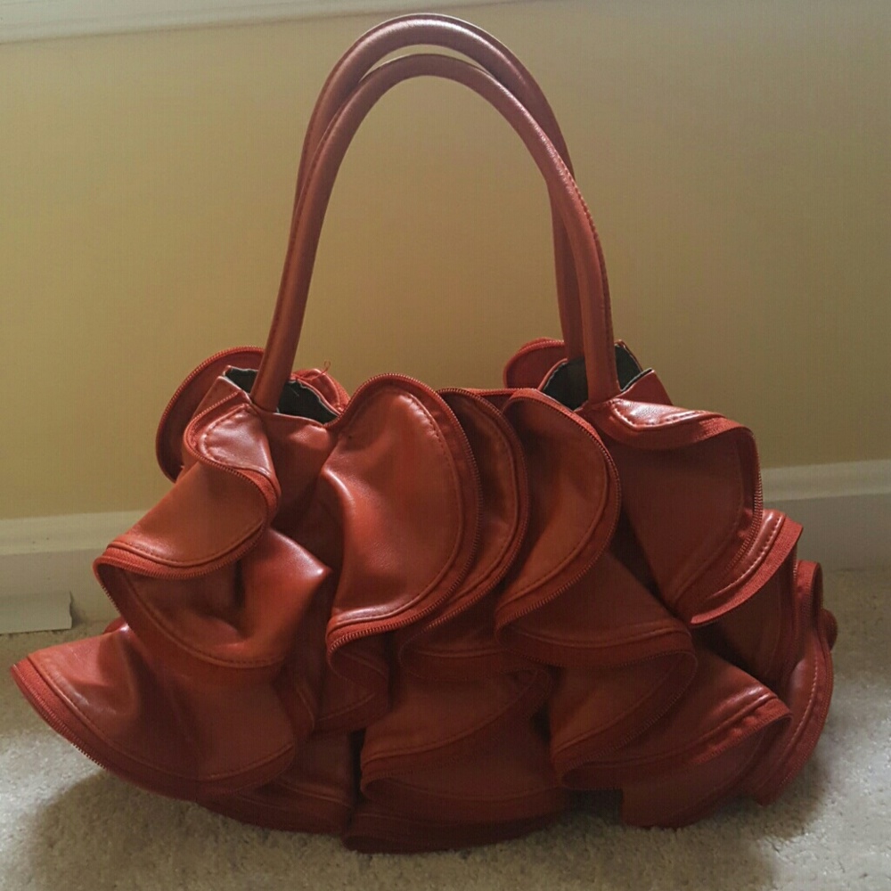Aldo ruffled bag/purse