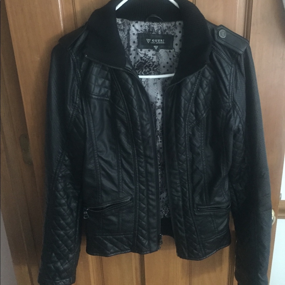 Guess Leather Jacket