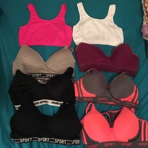 Sports bra 8-Pack NWOT