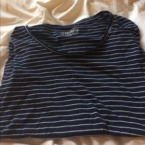Striped casual tee