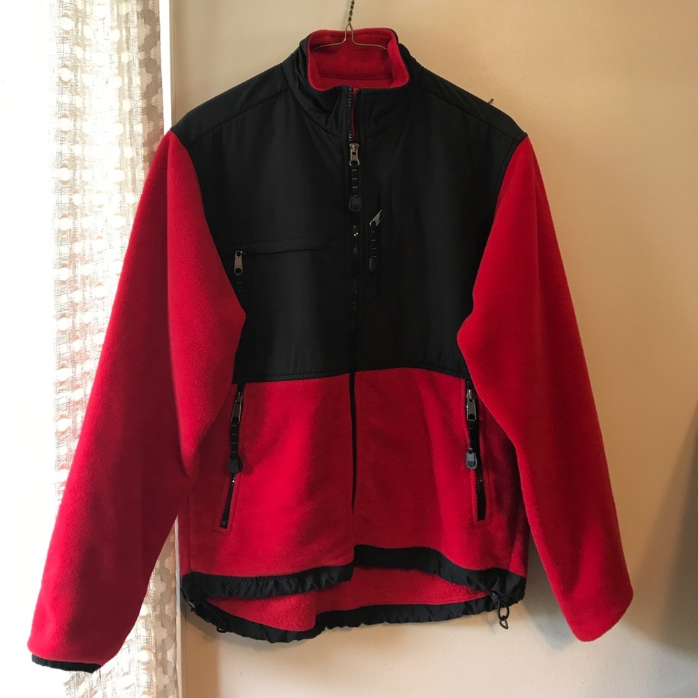 Red Fleece Jacket