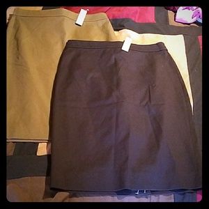 J. Crew pencil skirts