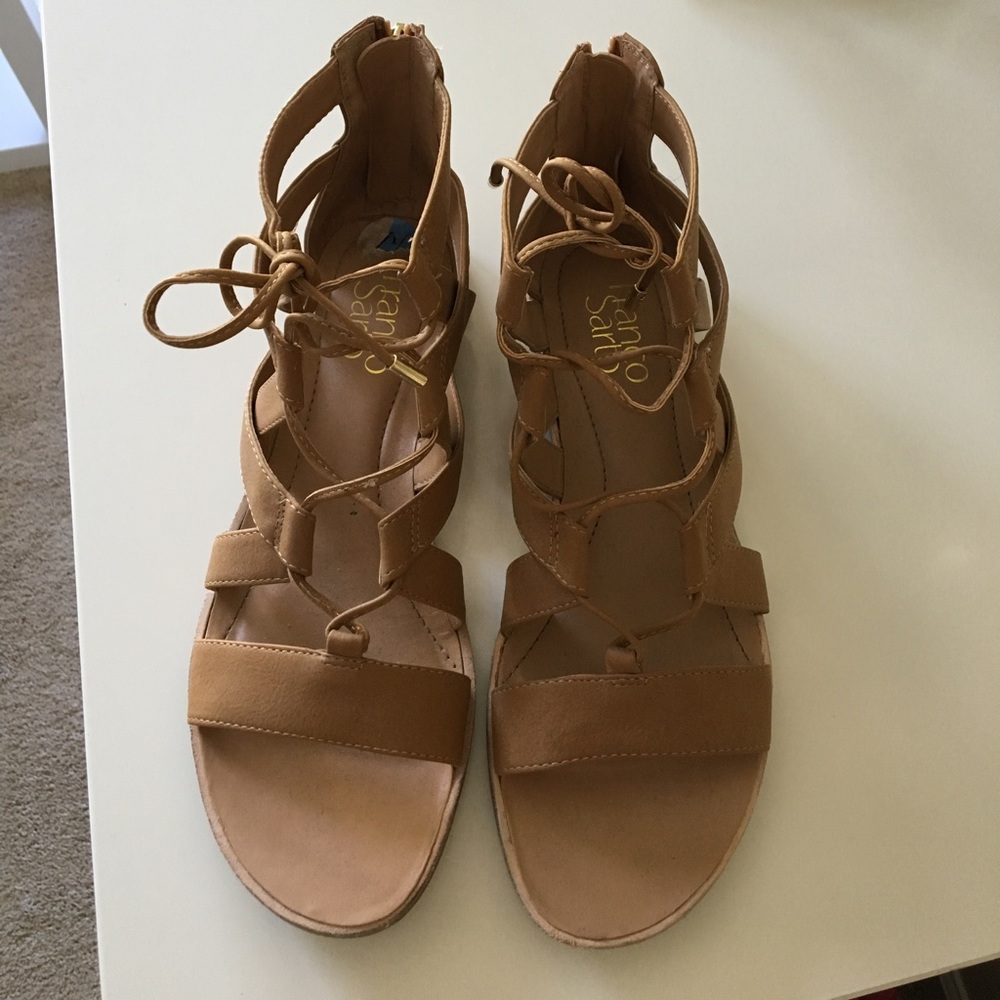 Franco Sarto Tie up Sandals