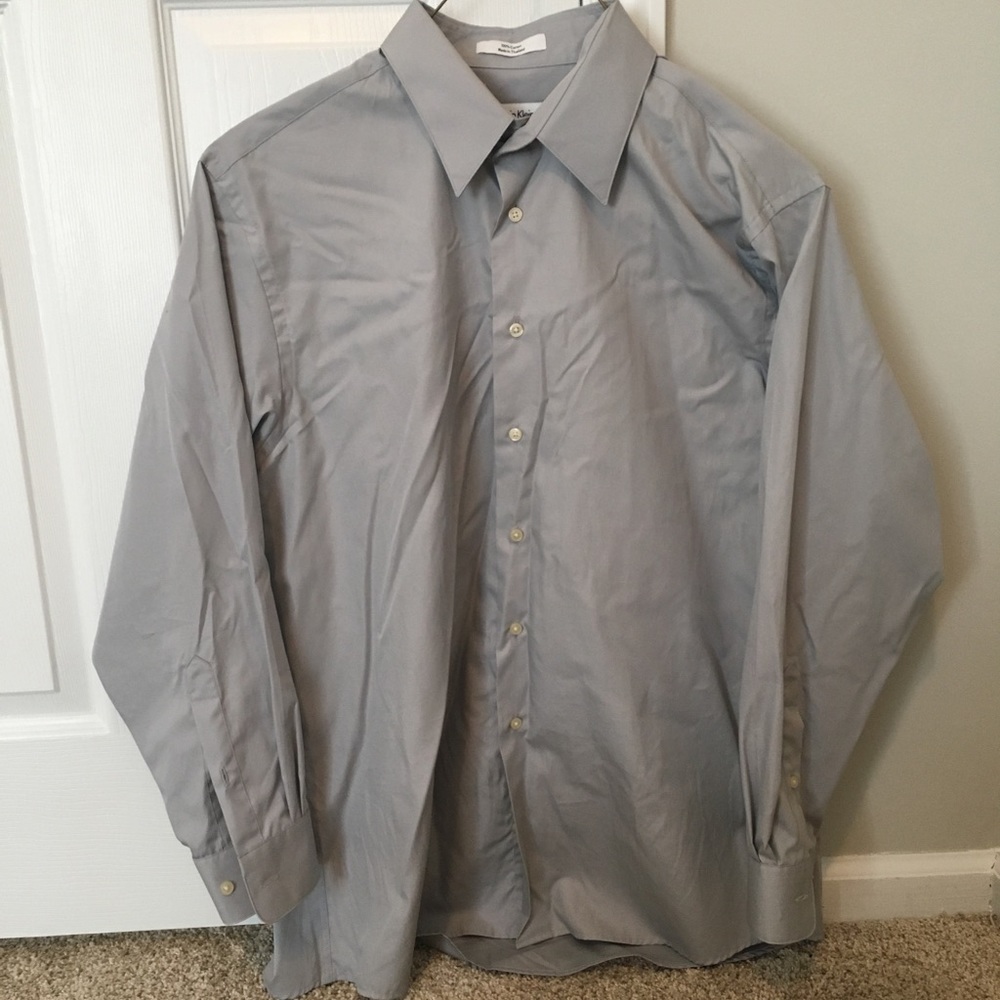 Men's Calvin Klein long sleeve button down shirt