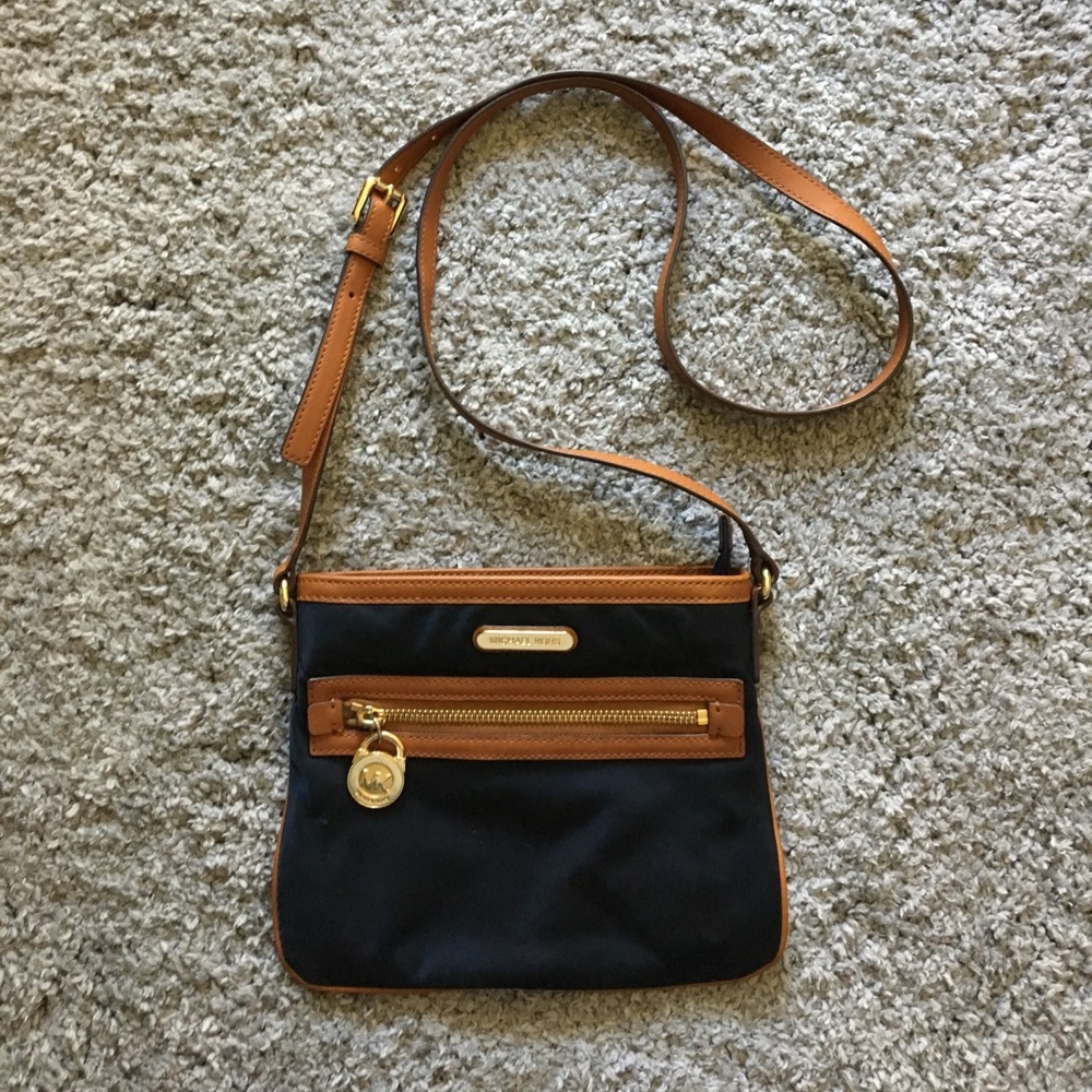 Michael Kors nylon cross-body purse