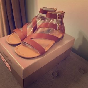 Franco Sarto Brown Sandals