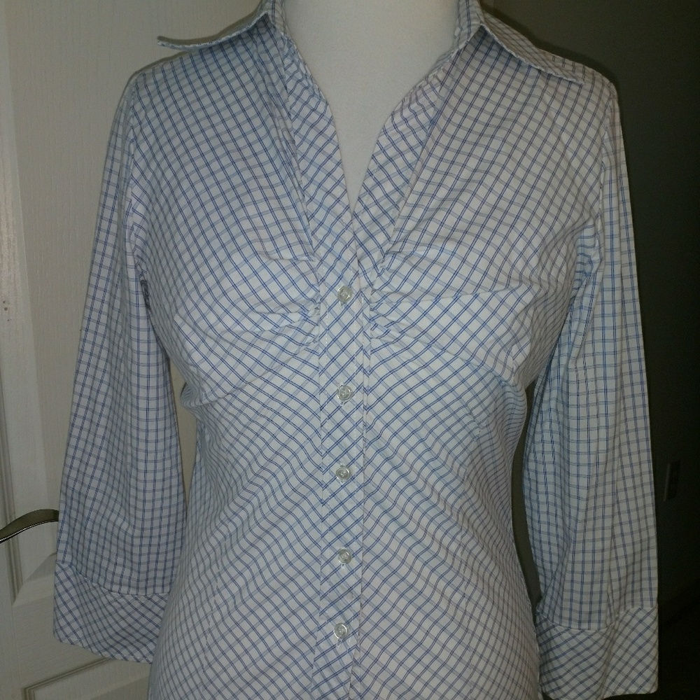 New York and company button down shirt