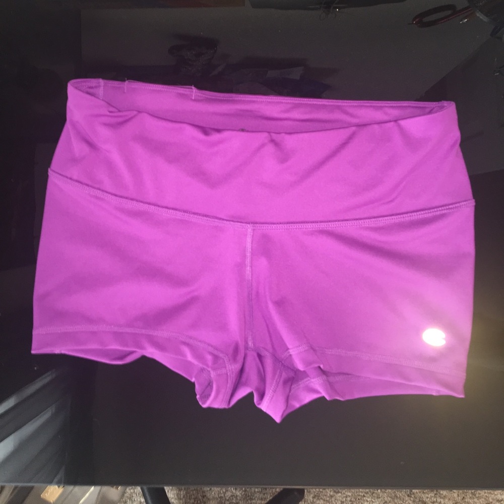 Spandex workout shorts