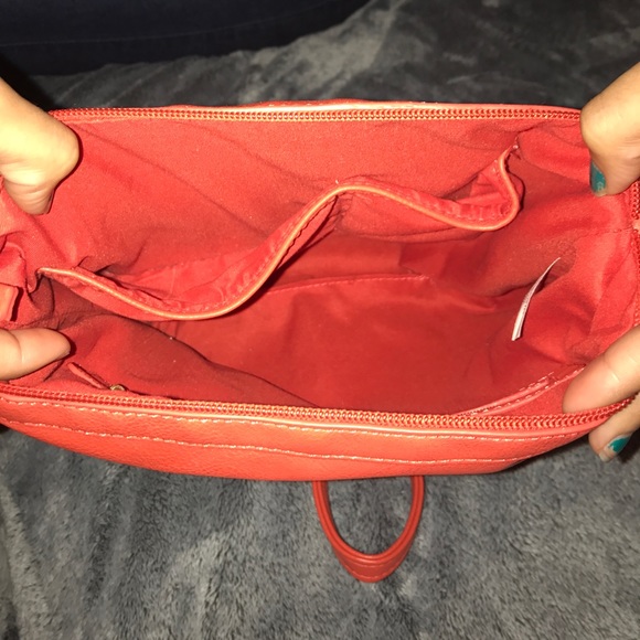 Orange crossbody bag - Picture 2 of 3