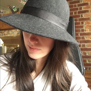 Coal Headwear wool fall hat in dark charcoal