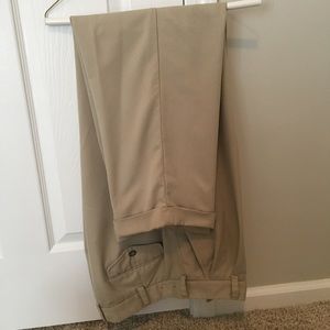 Men's khaki dress pants