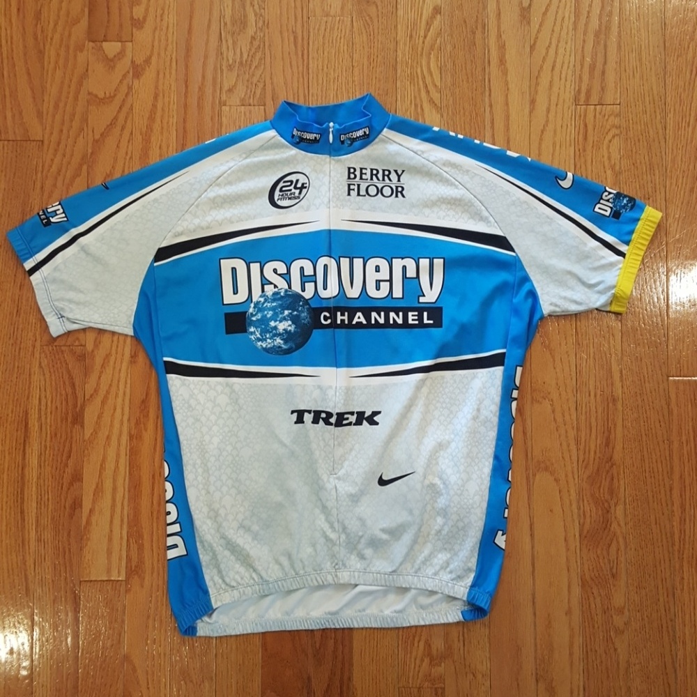 Short Sleeve Team Discovery Cycling Jersey
