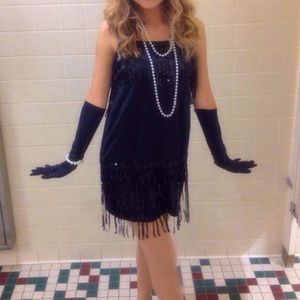 Halloween Flapper Costume