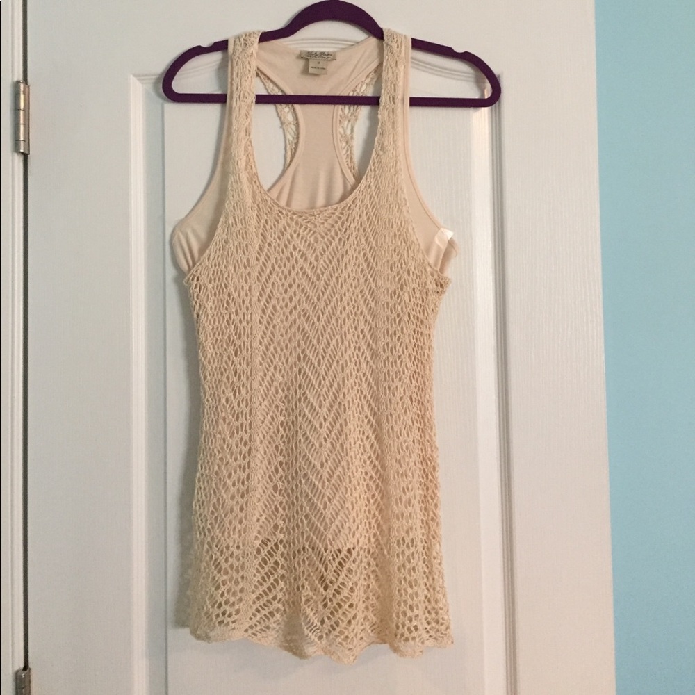 Lucky Brand, Racer Back, Tank Top