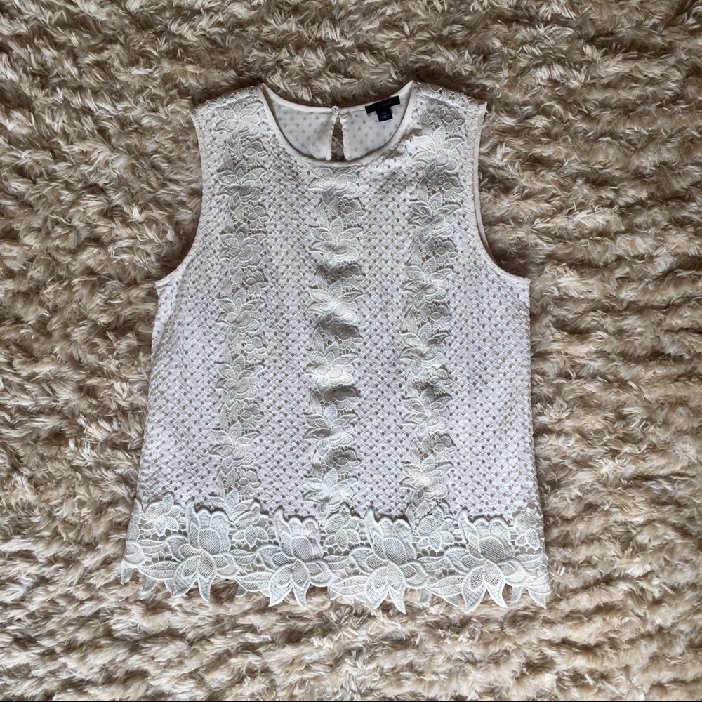 Ann Taylor Lace Tank