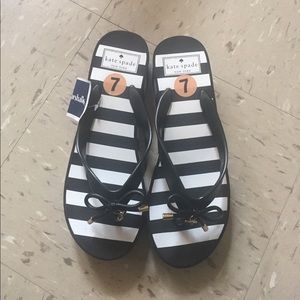 New Kate Spade wedge sandals