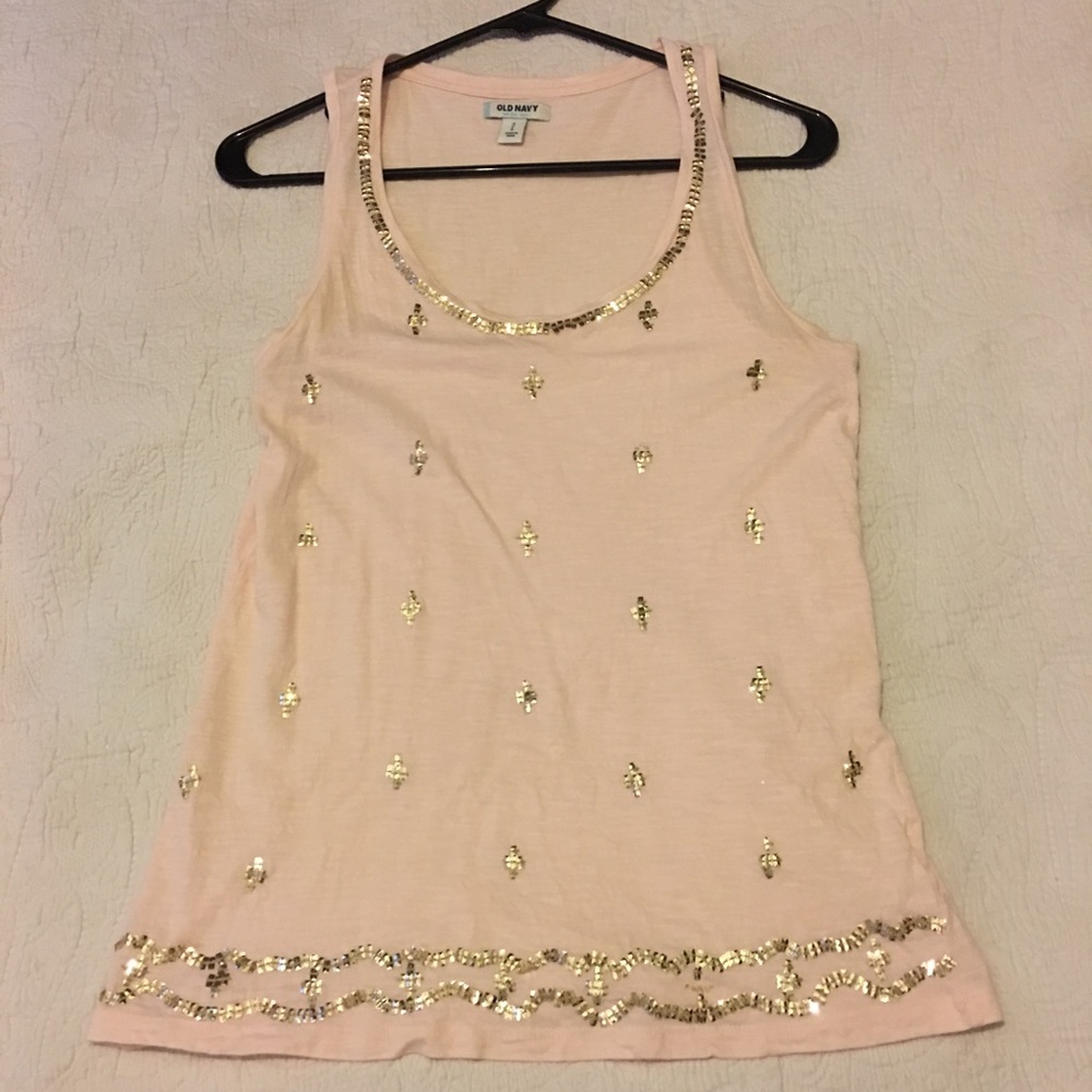 Women's sequin tank