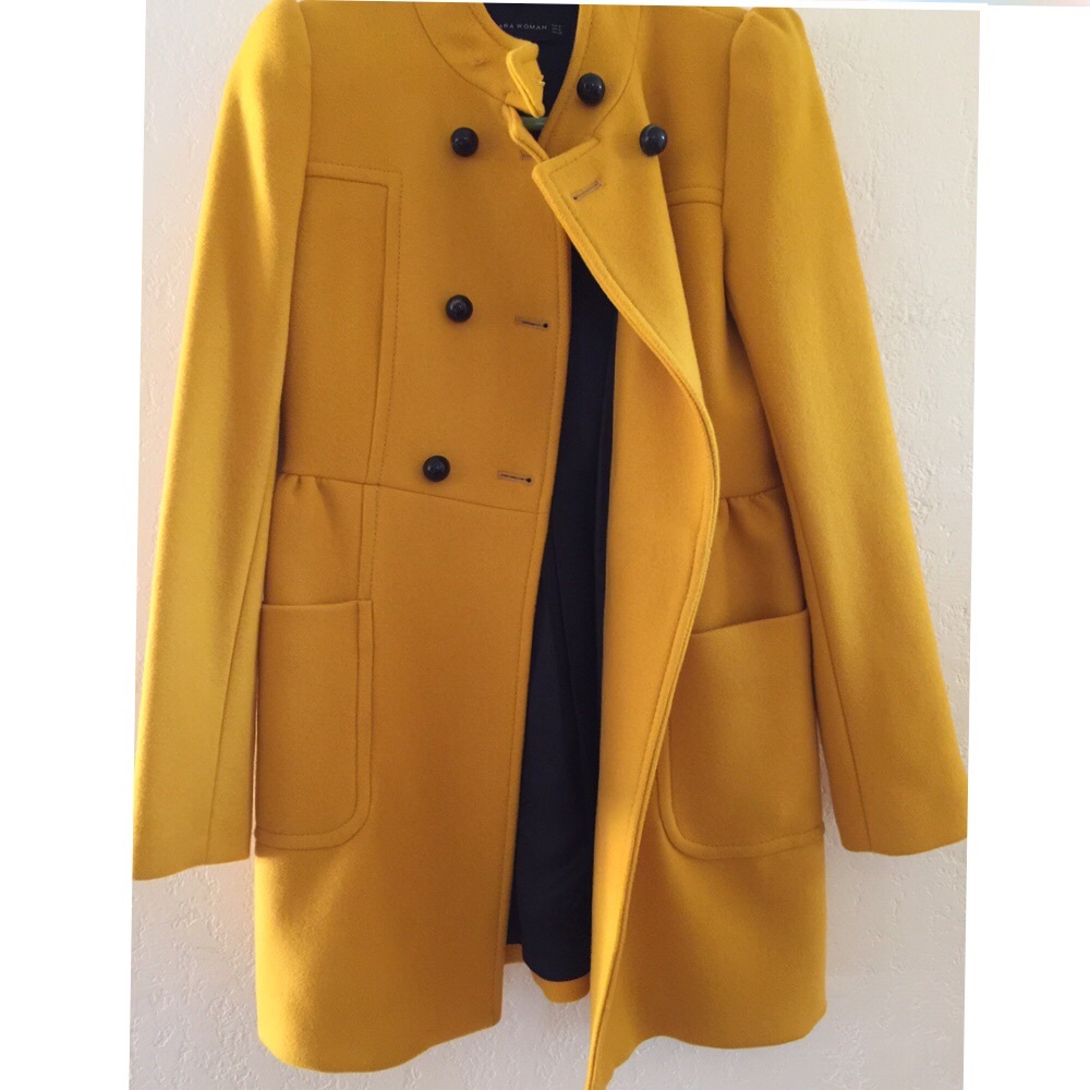 zara coat size S