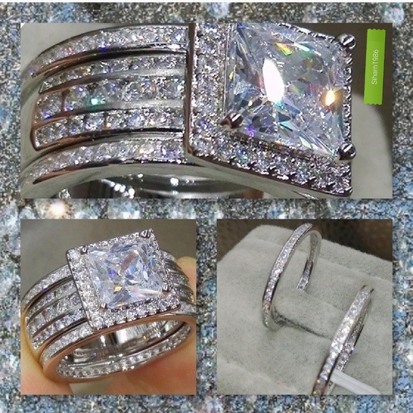 Jewelry - 925 Sterling silver weeding set