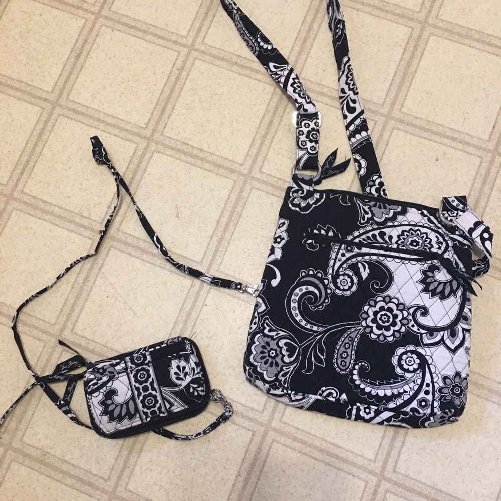 Vera Bradley Midnight Paisley set