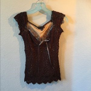 Ann Ferriday lace top