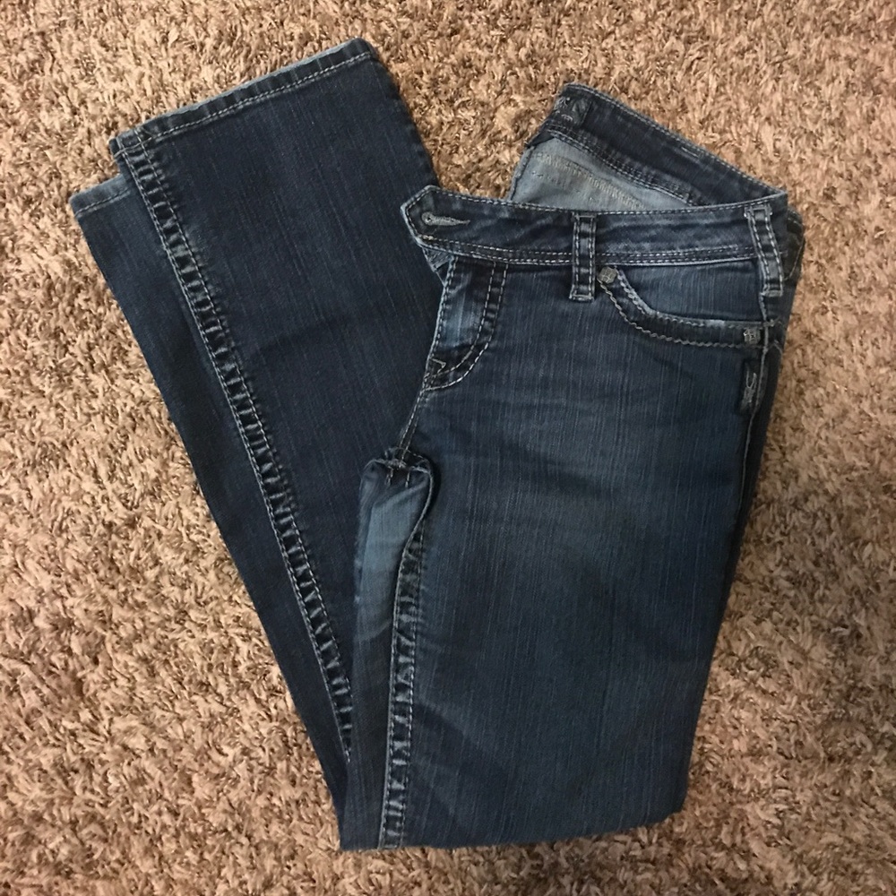 Silver jeans