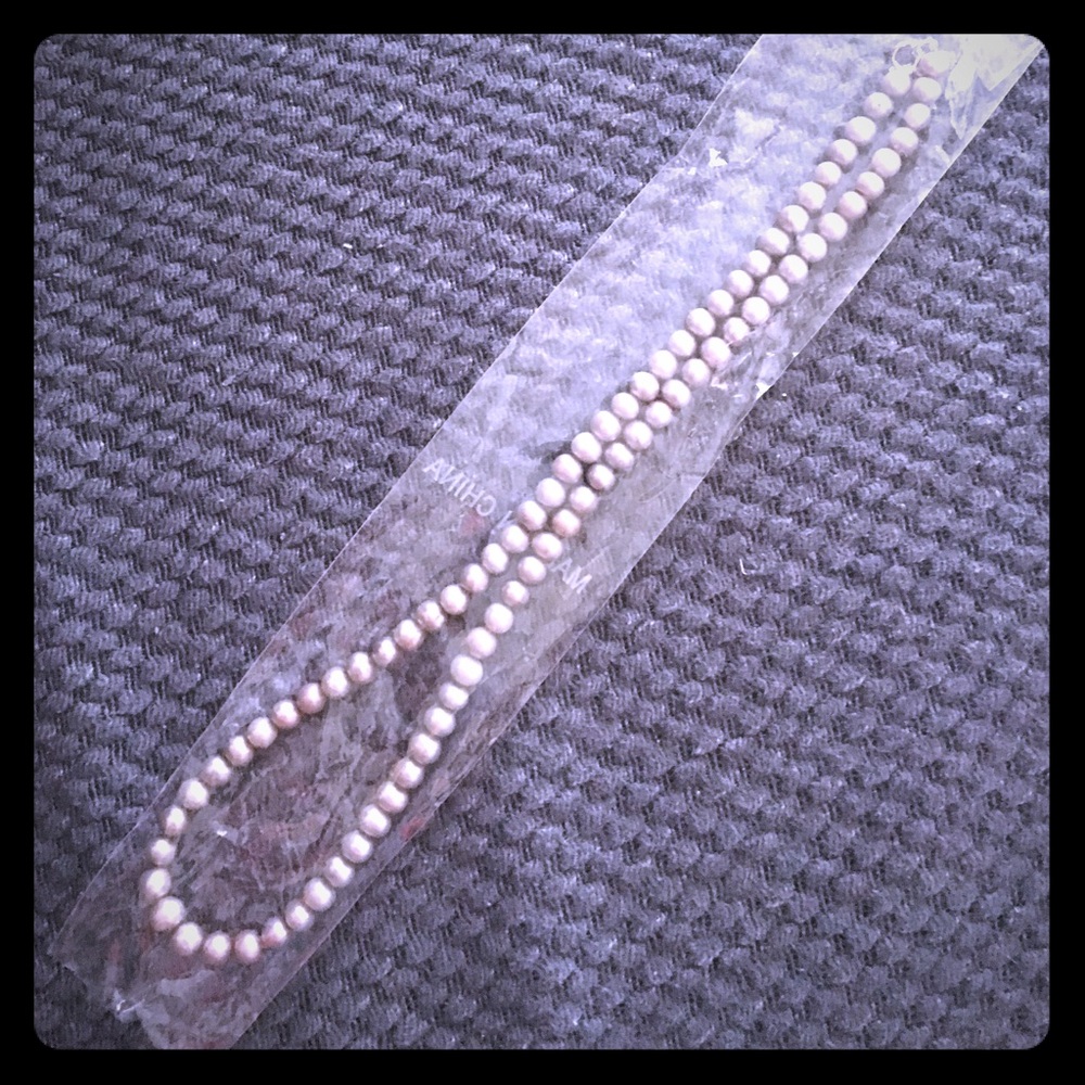 Silver Pearl necklace