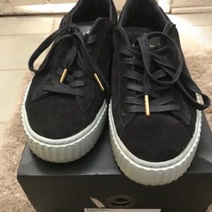 Excellent condition Puma Fenty Suede Creepers