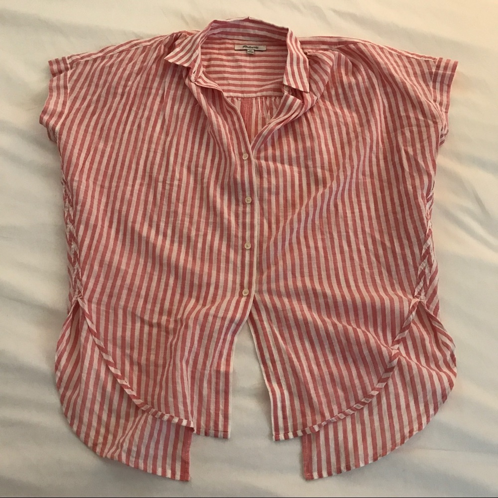 Madewell Pink and White Too Size XS