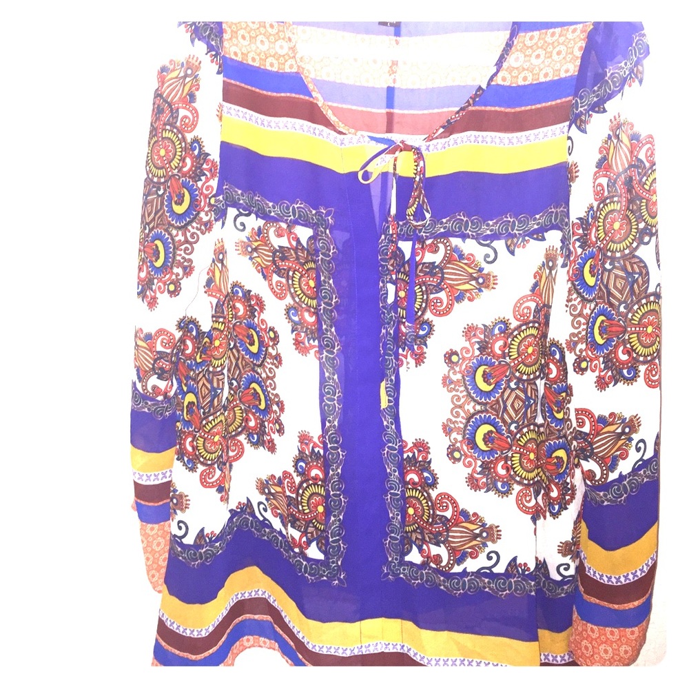 Phenomenal boho top size LG! Mushka by Sienna Rose