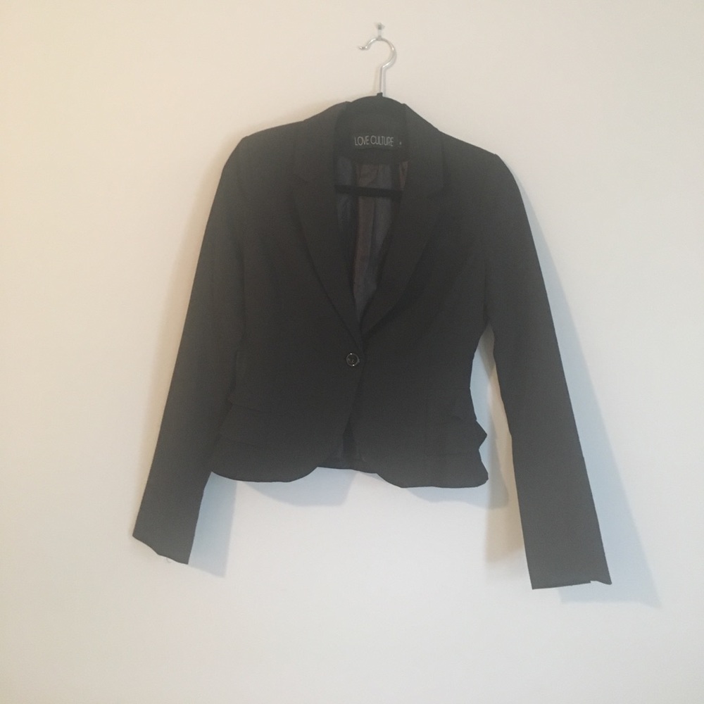 Black blazer