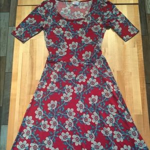 Small LuLaRoe Floral Ana Maxi Dress