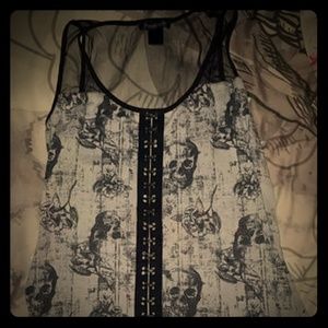 Skull Tank top