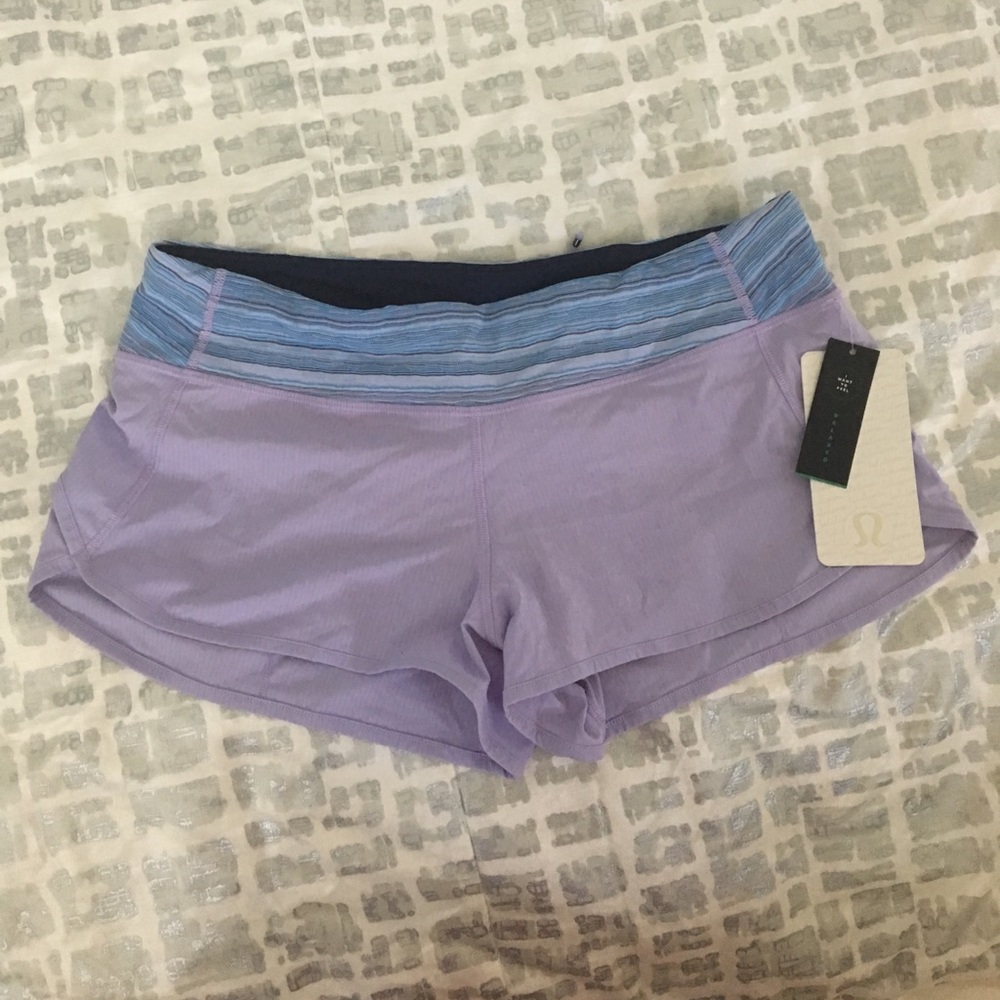 Lululemon speed shorts NWT