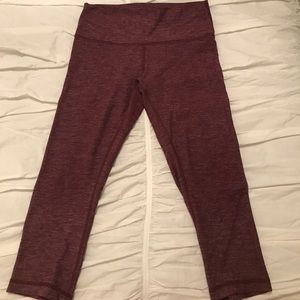 Lululemon High Times Pant (Cropped) Sz 10