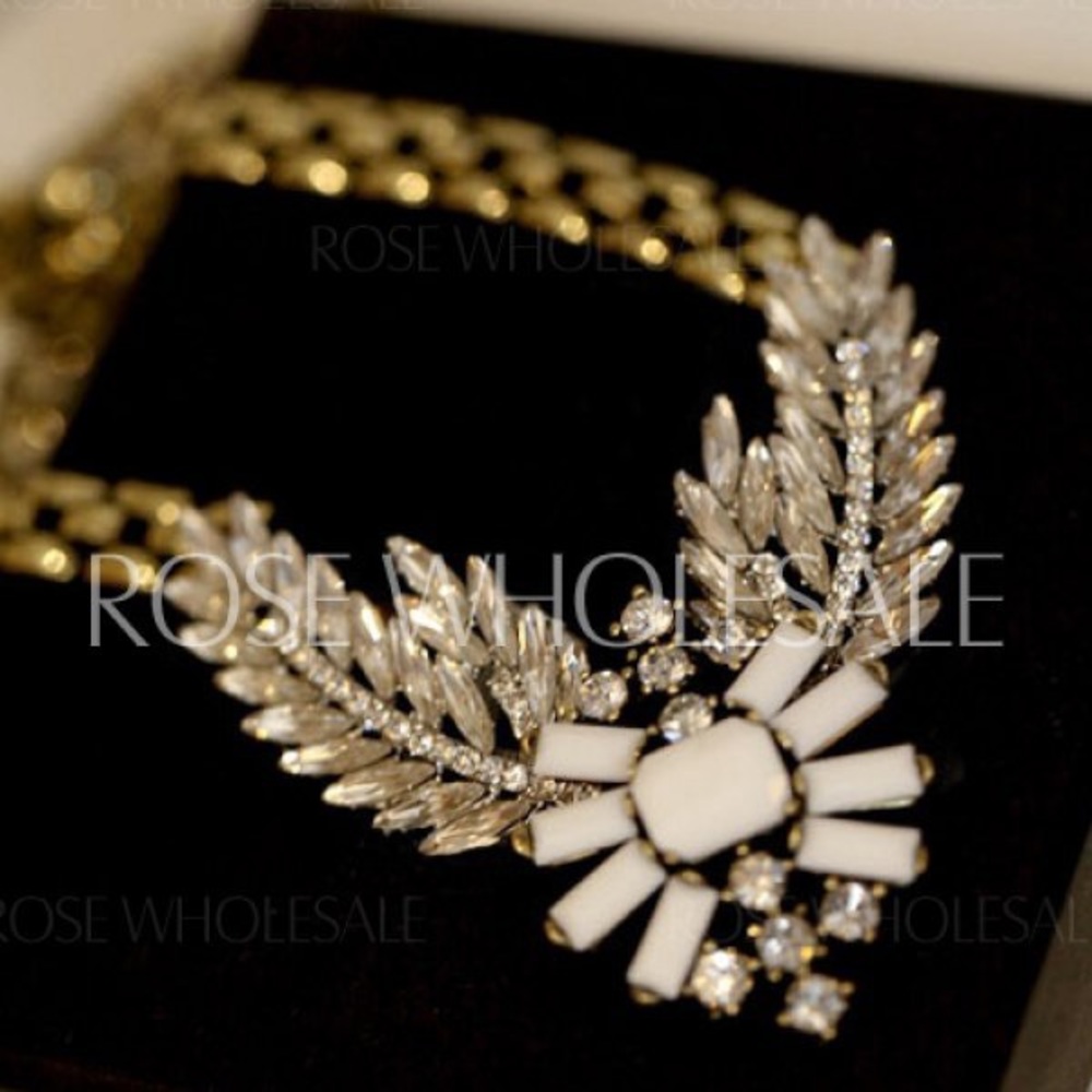 Crystal Wings Necklace - Picture 1 of 7