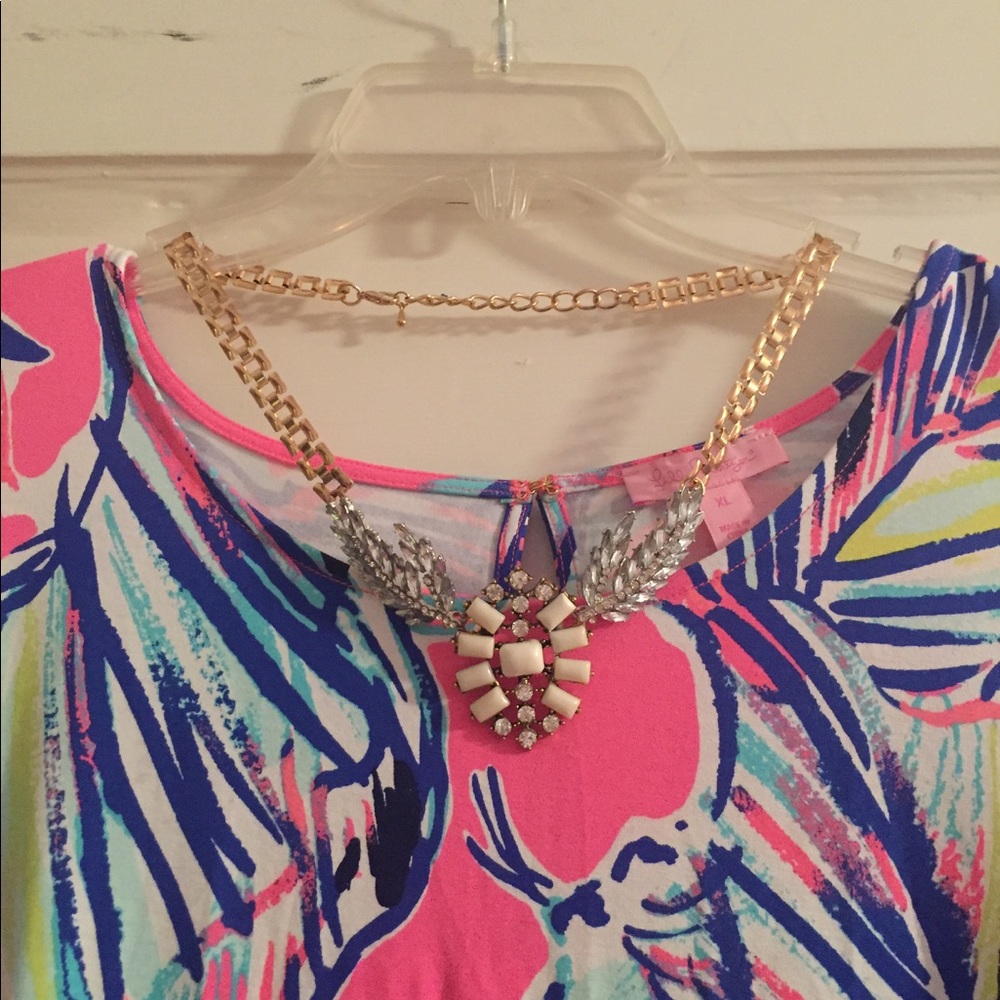 Crystal Wings Necklace - Picture 6 of 7