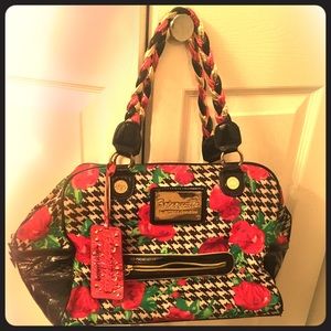 Authentic Betsey Johnson Bowling Bag Handbag