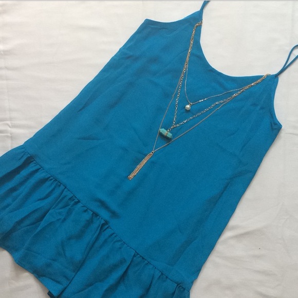 BOGO Sale Spaghetti Strap Tunic Dress - Picture 2 of 4