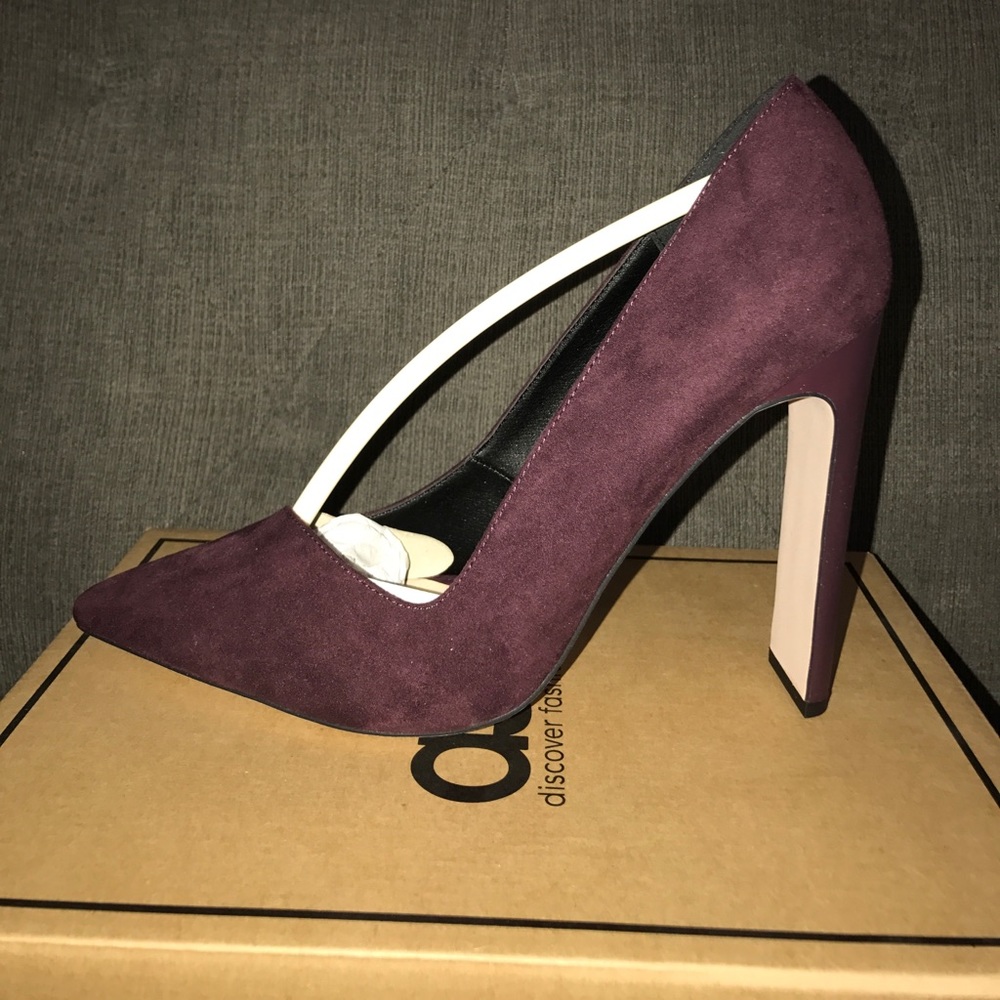 Asos Burgundy Pumps - Brand New!