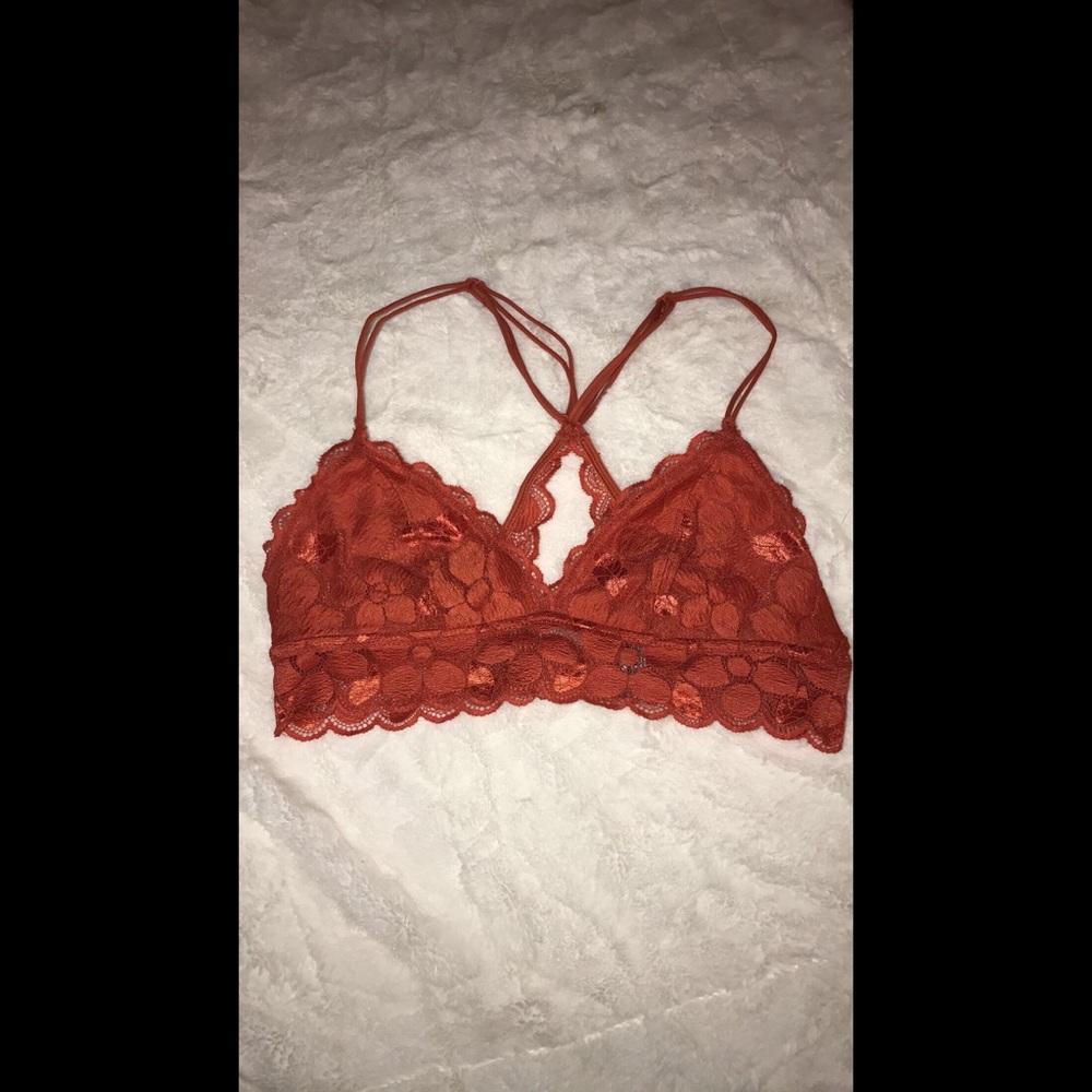 Orange Arie Bralette